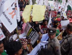 Geruduk DPRD Sumut, Ratusan Orang Minta Pengesahan Perda Masyarakat Adat
