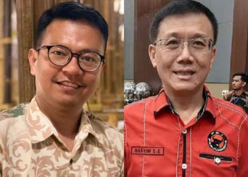 Direktur Eksekutif Sumut Foundation Andi Sirait dan Hasyim SE