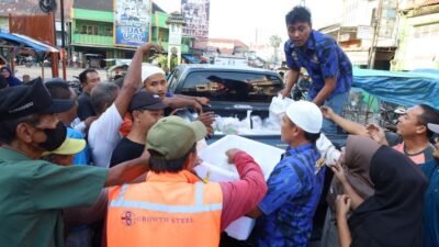 Baksos Ramadhan, KOMBAT Langkat Bagikan 1.447 Takjil